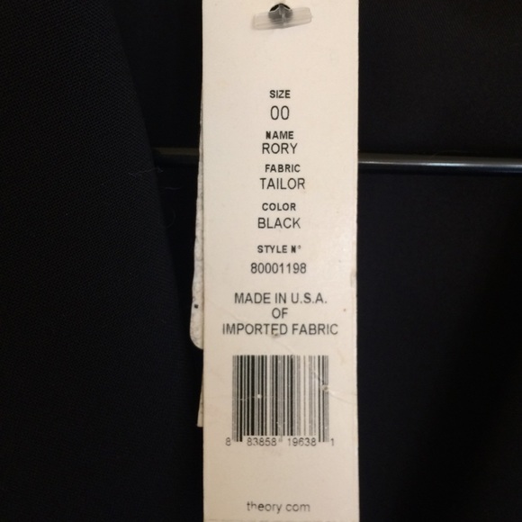 New Theory Rory Tailor Wool Blazer - Picture 8 of 8